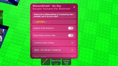 Blessed Hub X | Keyless| Escape Tsunami For Brainrots