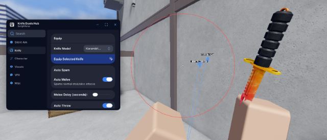 Knife Duels - 47+ Silent Aim | Auto Throw | Wallhack | Fast Melee | Infinite Slide And more