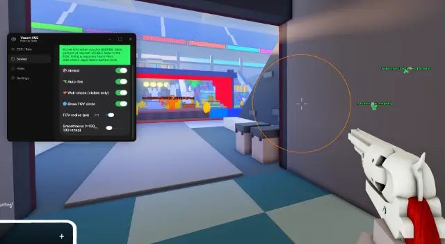 VezuntHUB | Paint And Seek — ESP, Aimbot, Noclip & Teleport (Role-Adaptive)